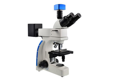 Chiny Profesjonalny optyczny mikroskop metalurgiczny UM203i ze źródłem światła 12V 50W dostawca