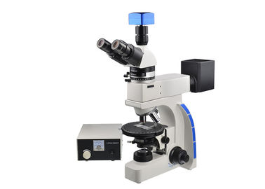 Chiny Mikroskopia światła spolaryzowanego z głowicą trinokularną UPT203i Regulacja jasności dostawca