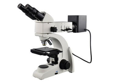 Chiny Mikroskopia z odbiciem światła Mikroskopia z obuocznym mikroskopem metalurgicznym 50X-500X Powiększenie dostawca