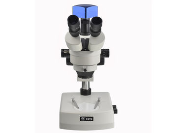 Chiny Stereofoniczny mikroskop optyczny z głowicą trinokularną ZSA0850T 0,8 × -5 × Powiększenie dostawca