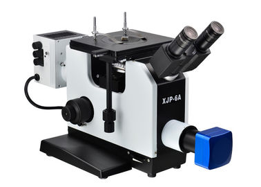 Chiny 20X 40X pionowy mikroskop metalurgiczny XJP-6A ze źródłem światła 6V 30W dostawca